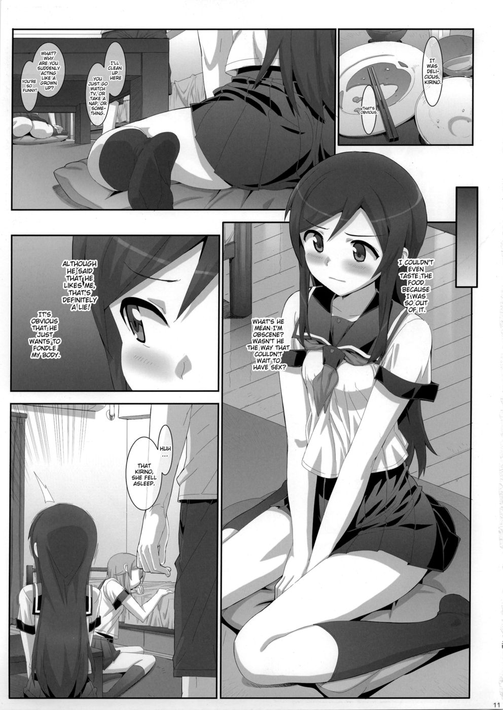 Hentai Manga Comic-I Had a Crush on Onii-chan, and he Stole my Virginity in Front of my Friend-Read-10